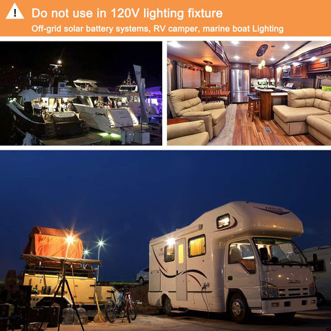 Lemeng bulb suited for RV or marine interior lighting