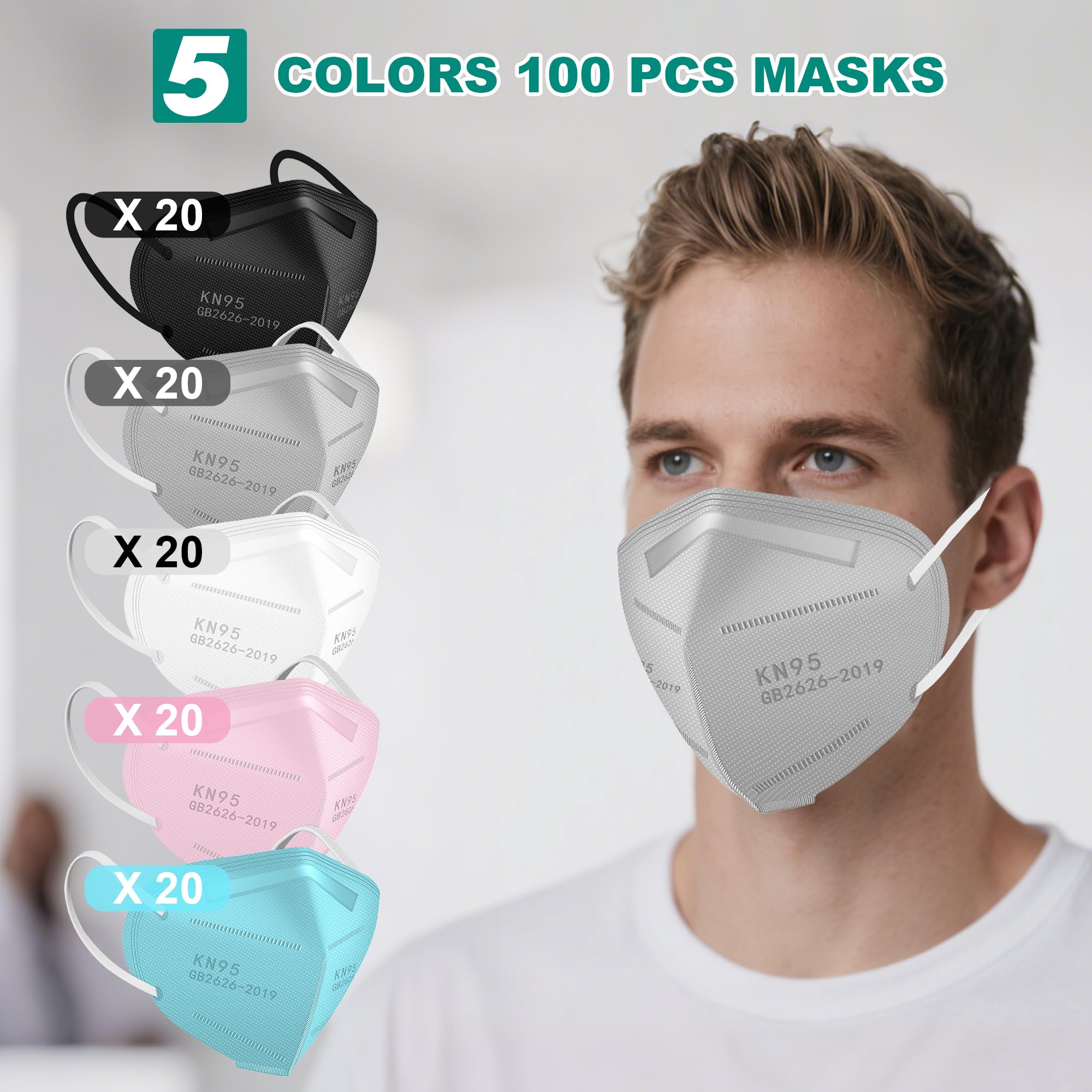 LEMENT KN95 suitable for daily activities at home and outdoors