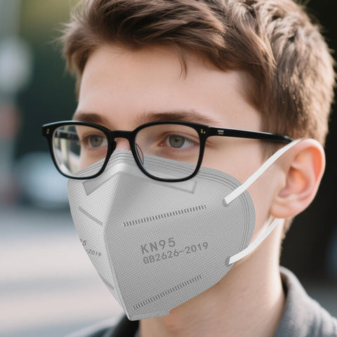 Designed to minimize glasses fog and maintain a secure facial seal