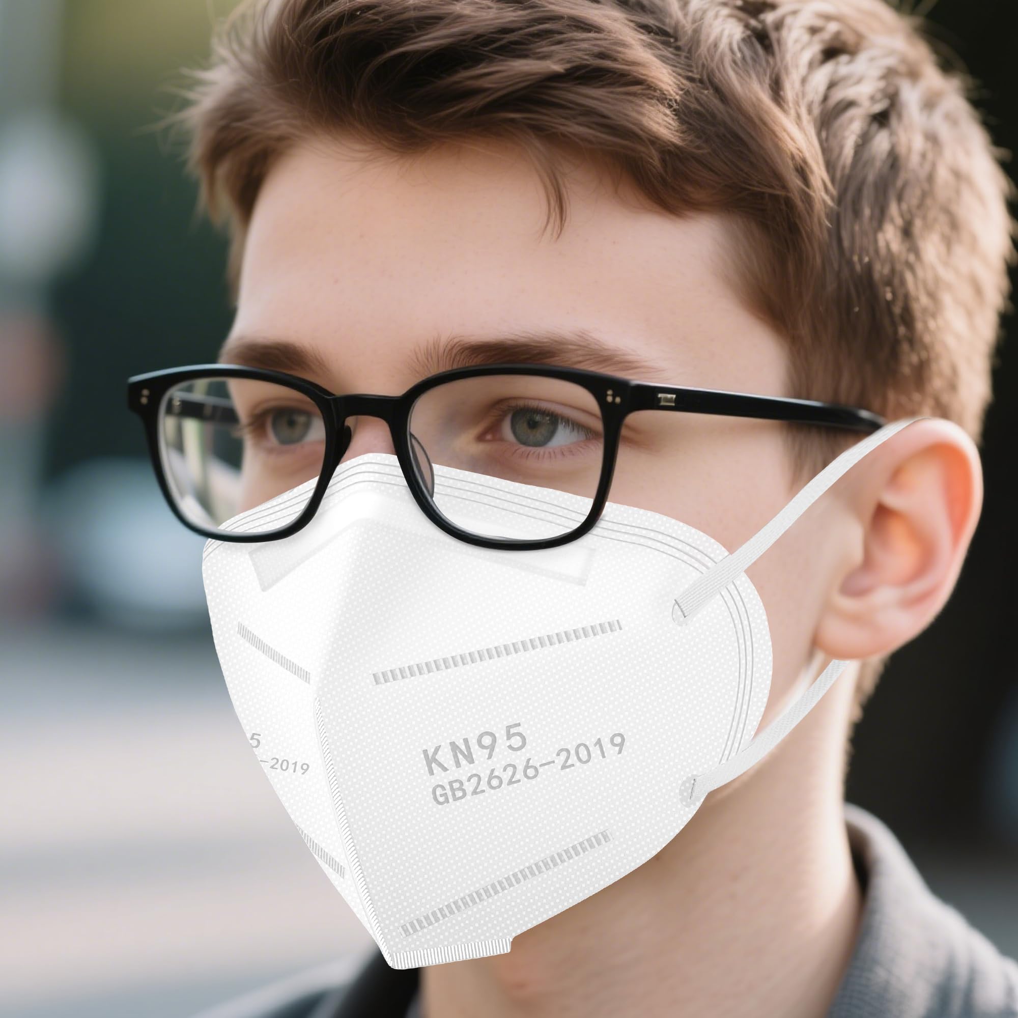 Lement KN95 masks in use during daily activities.