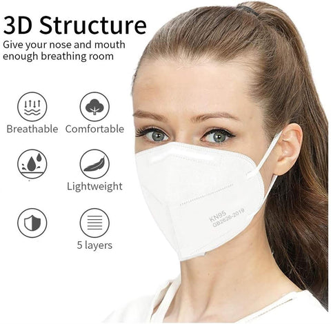 LEMENT kn95 mask outer layer detail showing durable construction