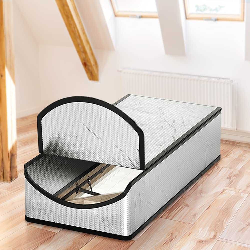 LEMOONE Attic Door Insulation Cover energy-saving solution reduces HVAC load.