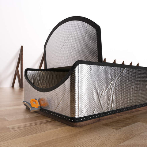 LEMOONE attic stairs insulation cover energy-saving potential in use