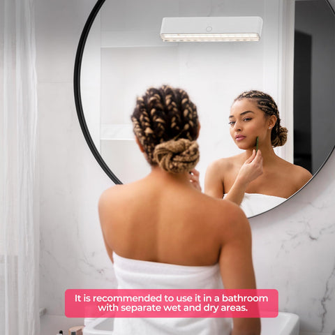 Lenarinter renter-friendly lighting for mirrors, bathrooms, and vanities.