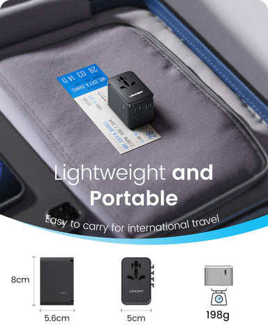 LENCENT Type D plug in-use shows expanded power in regions like India and Nepal