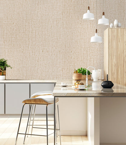 Lenify self-adhesive wallpaper enables clean, easy installation on dry surfaces