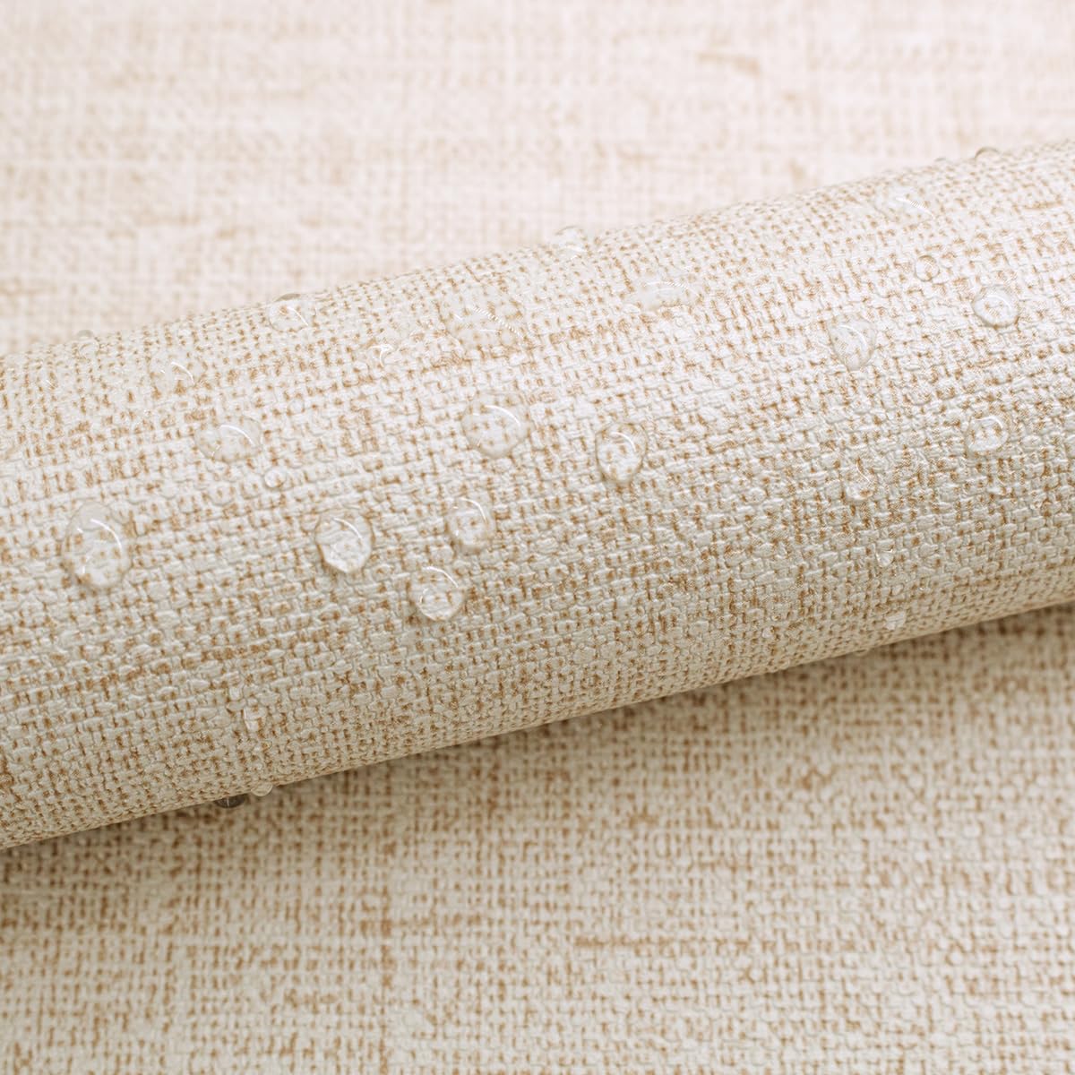 Lenify wallpaper with waterproof coating for easy cleaning in busy spaces.