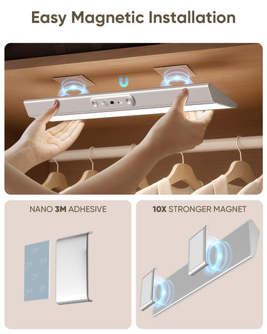 LENOMA 66-LED rechargeable light delivers bright, even illumination