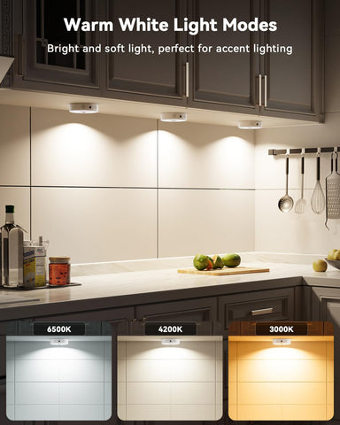 LENOMA puck light motion sensor detecting movement for hands-free lighting.