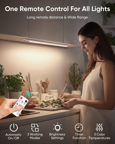 LENOMA remote control dimmable light lets you adjust brightness easily
