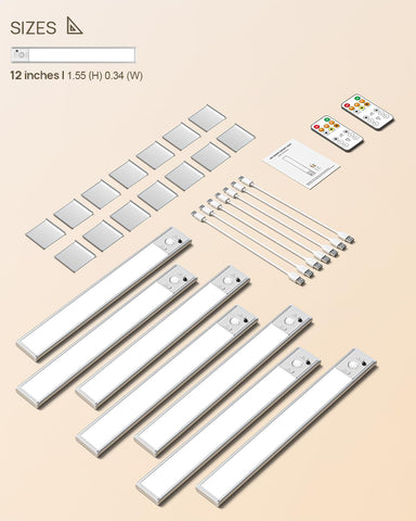 LENOMA seven-pack kit ideal for kitchen closet and hallway lighting