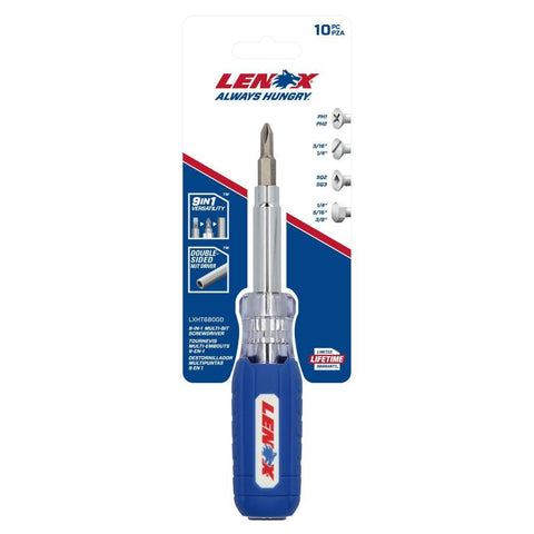 Lenox screwdriver in hand during a home project