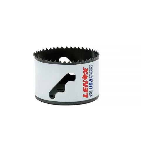 Lenox Bi-Metal hole saw supports easy plug removal and cleaner cuts.