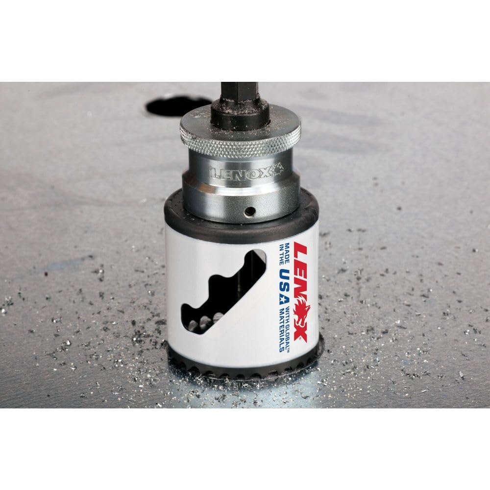 Lenox 3-inch hole saw delivers fast wood cutting performance with larger teeth.