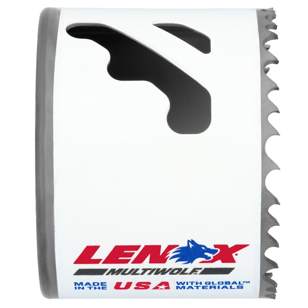 Lenox operates on a standard arbor for easy tool setup.