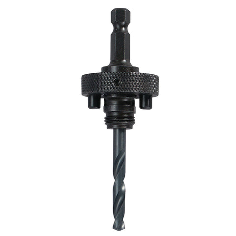 Lenox split-point pilot arbor improves start accuracy and reduces wandering during drilling.
