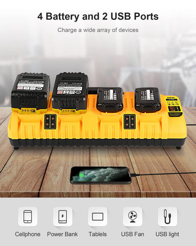 Lenoya DCB104 LED indicators display charge status in real time