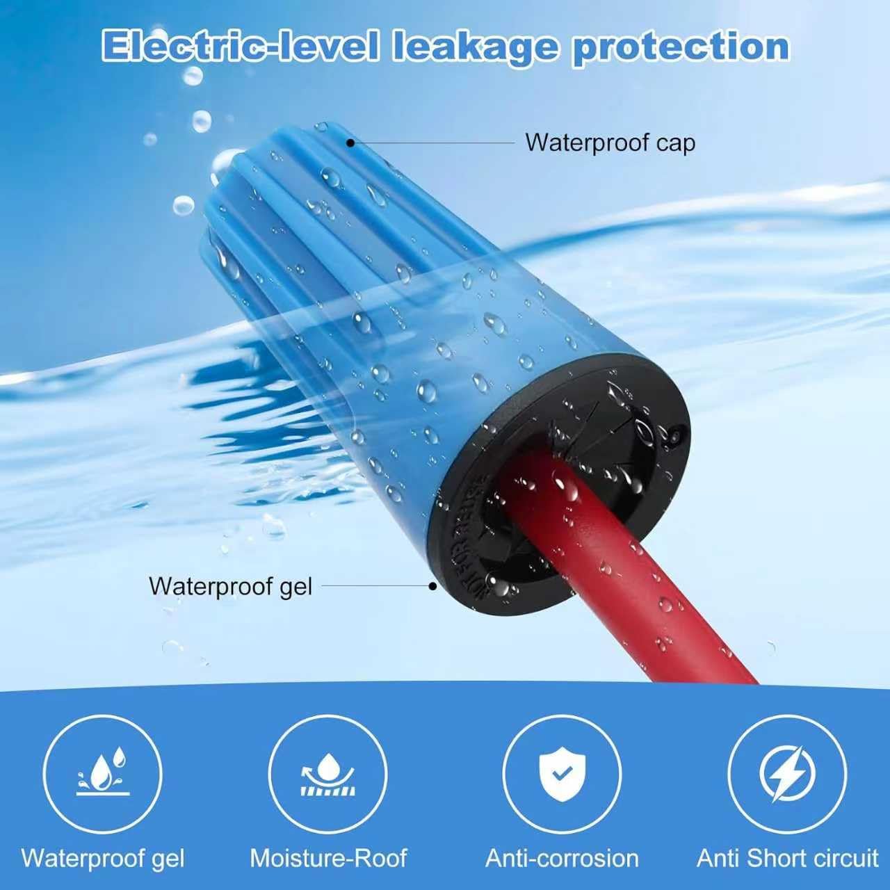 Lenporl silicone-seal interior; weatherproof, corrosion-resistant seal for wet location wiring.