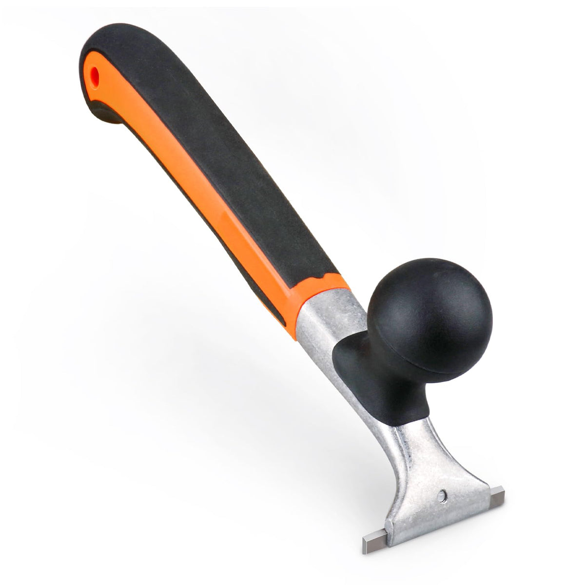 Lenura heavy-duty carbide scraper blade in action for precise paint removal.