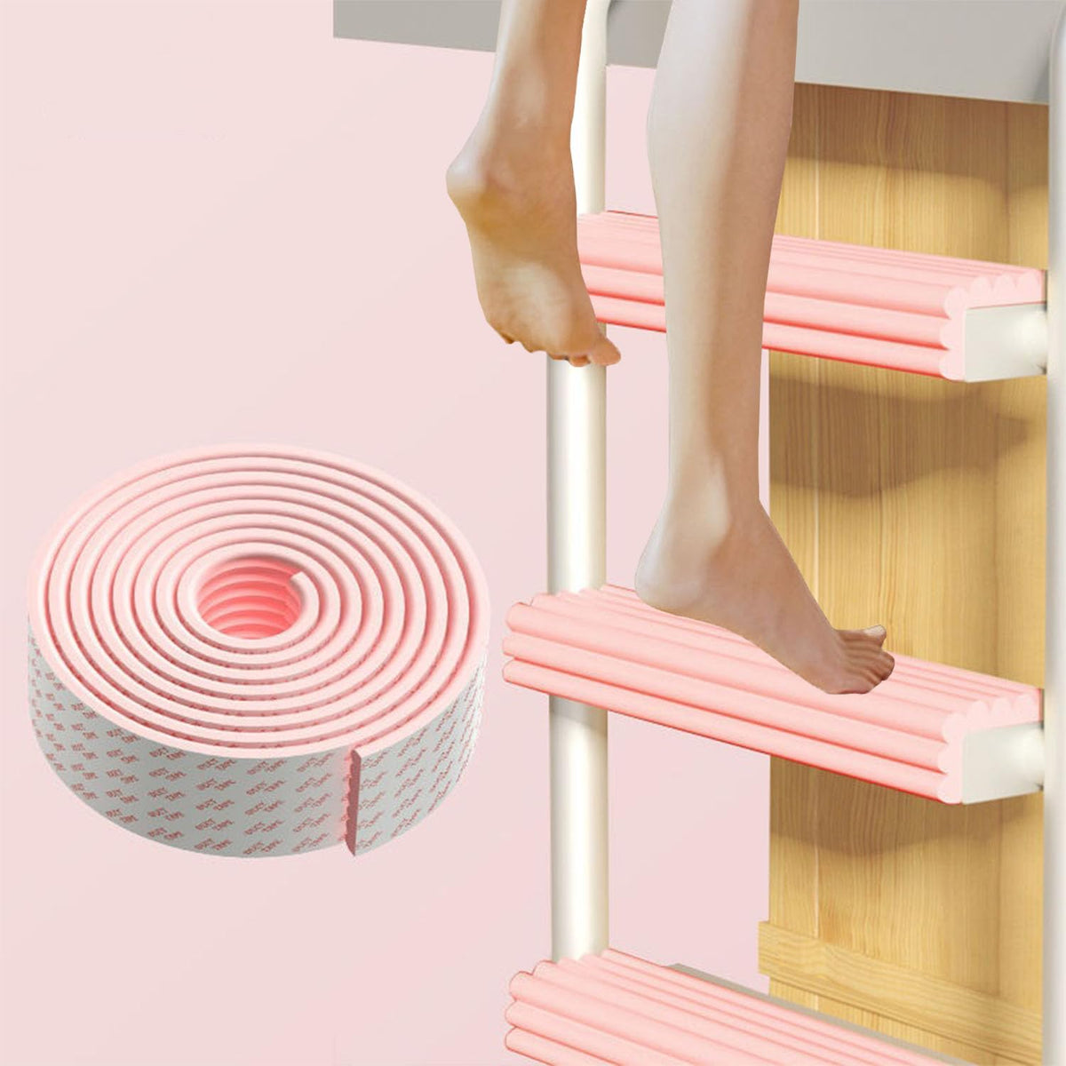 LeongLzt bunk bed ladder pads provide safer ladder use with cushioned foam padding