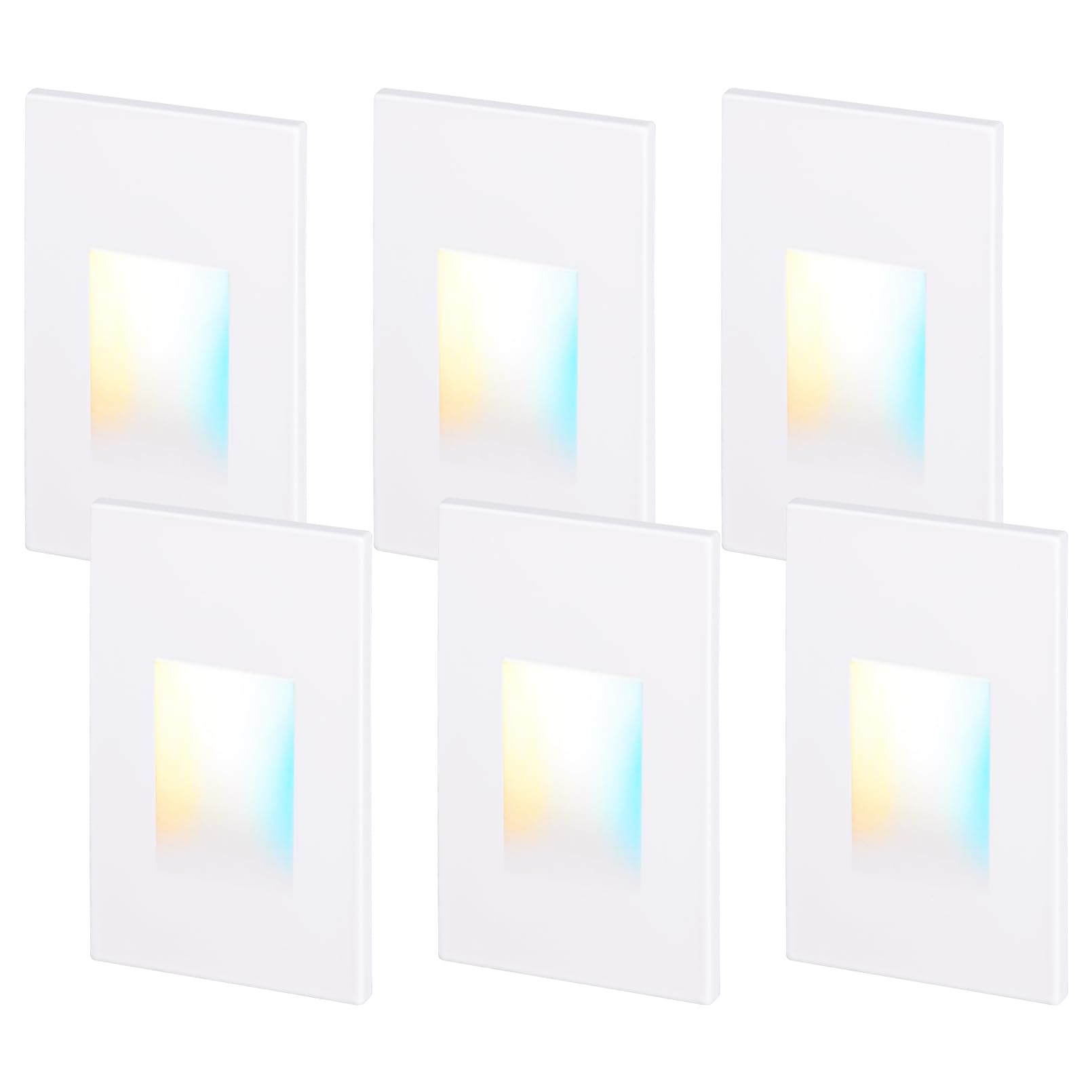 LEONLITE 5CCT step light front view for flexible color temps