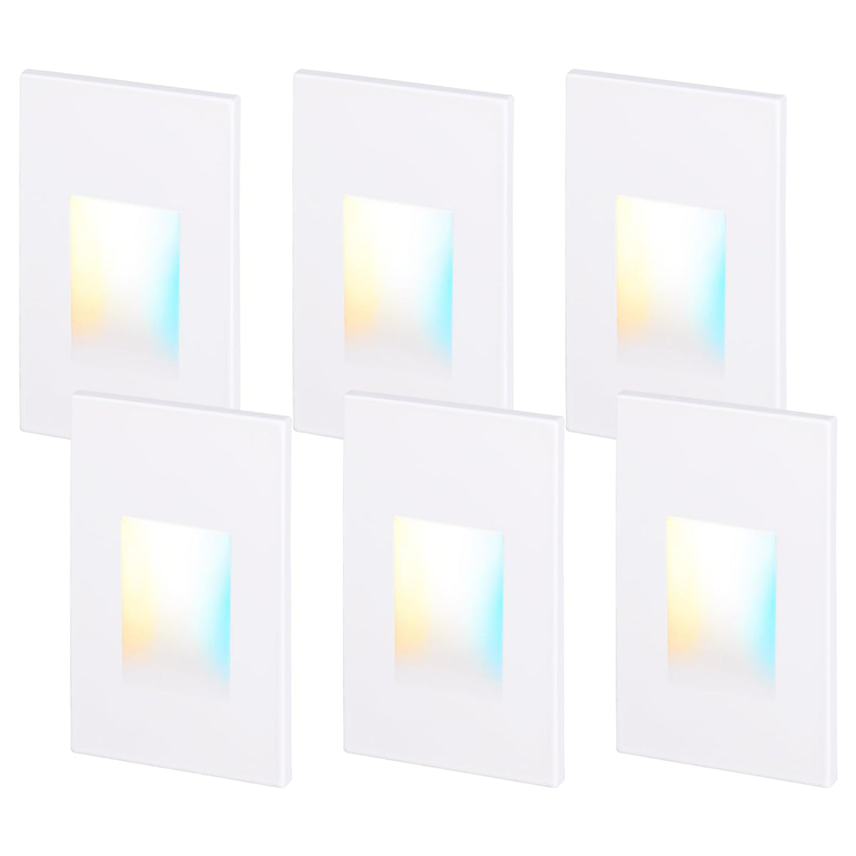 LEONLITE 5CCT step light front view for flexible color temps