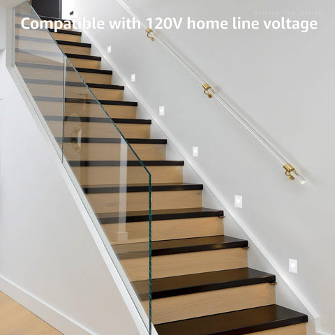 LEONLITE 5CCT step light easy replacement for old-work boxes