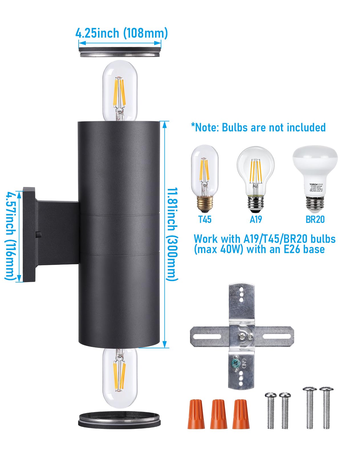 LEONLITE two-pack provides reliable exterior lighting across spaces.