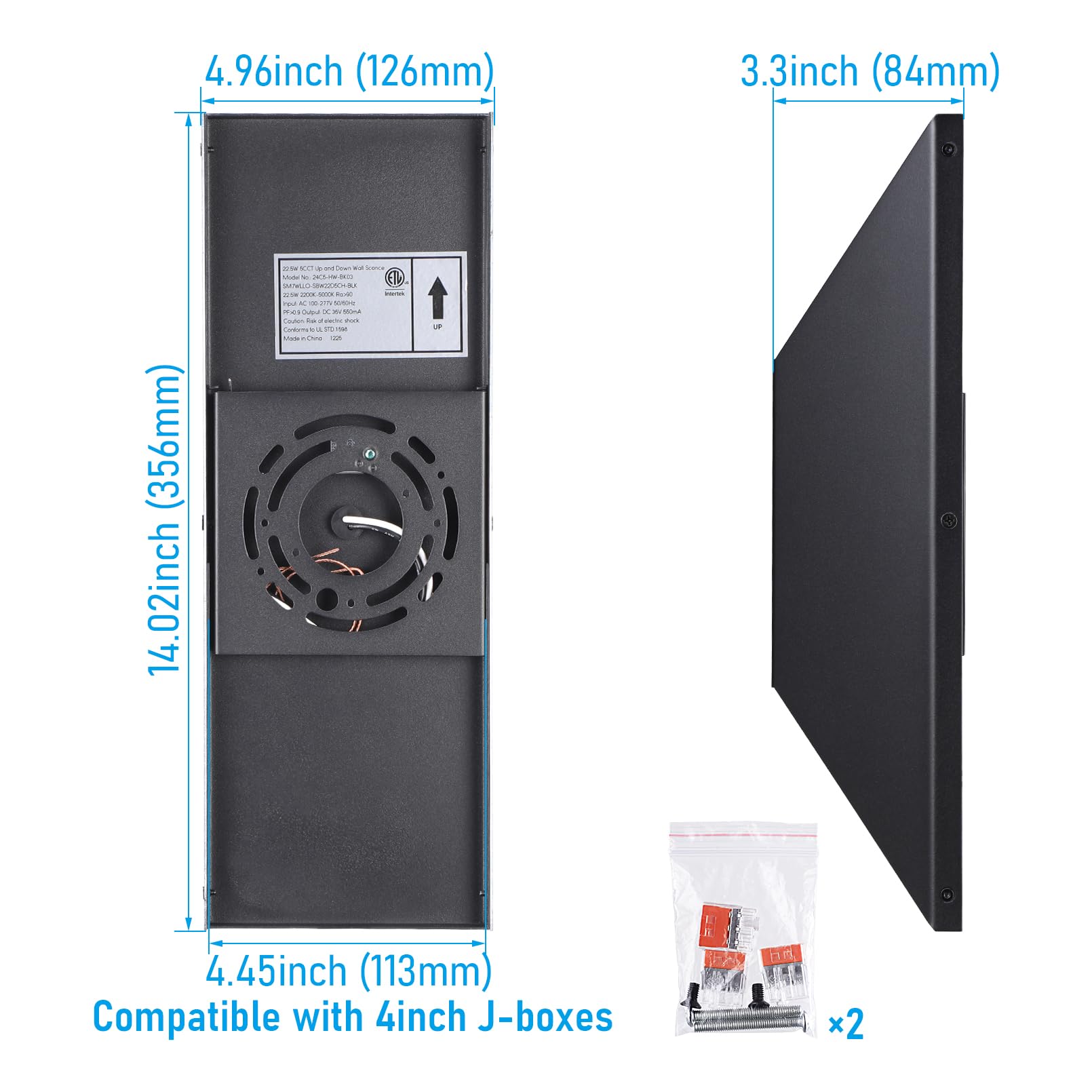 LEONLITE IP65 waterproof rating ensures reliable outdoor performance in rain