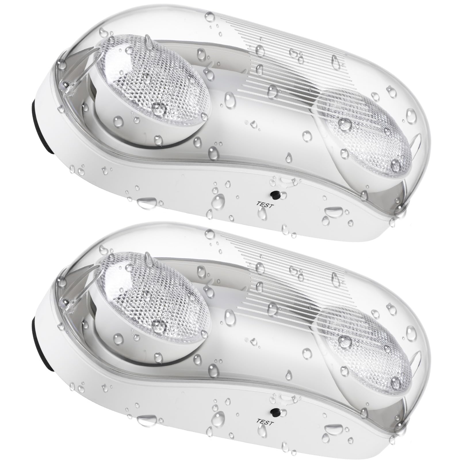 LEONLITE emergency light case view highlights rugged construction for harsh environments