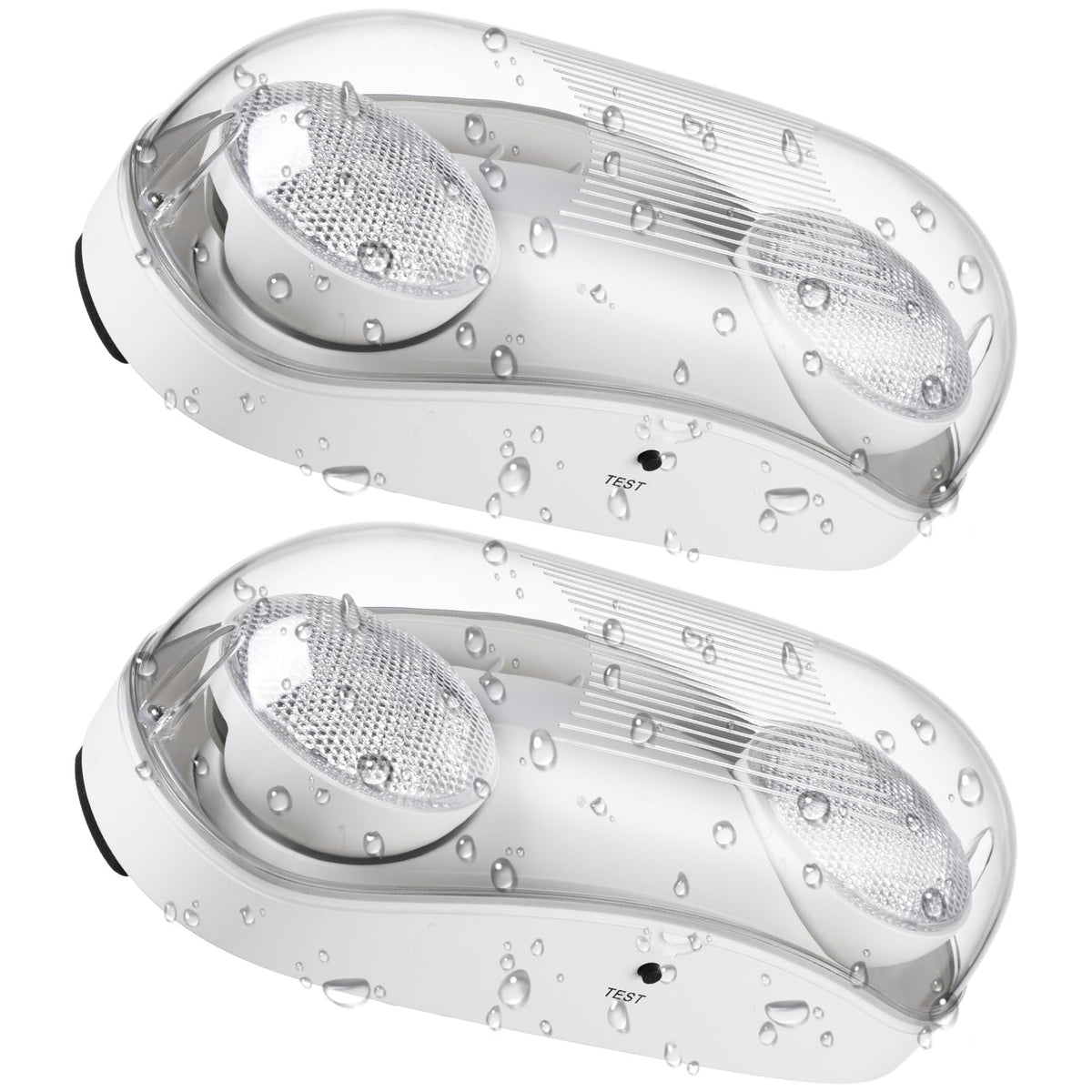 LEONLITE emergency light case view highlights rugged construction for harsh environments