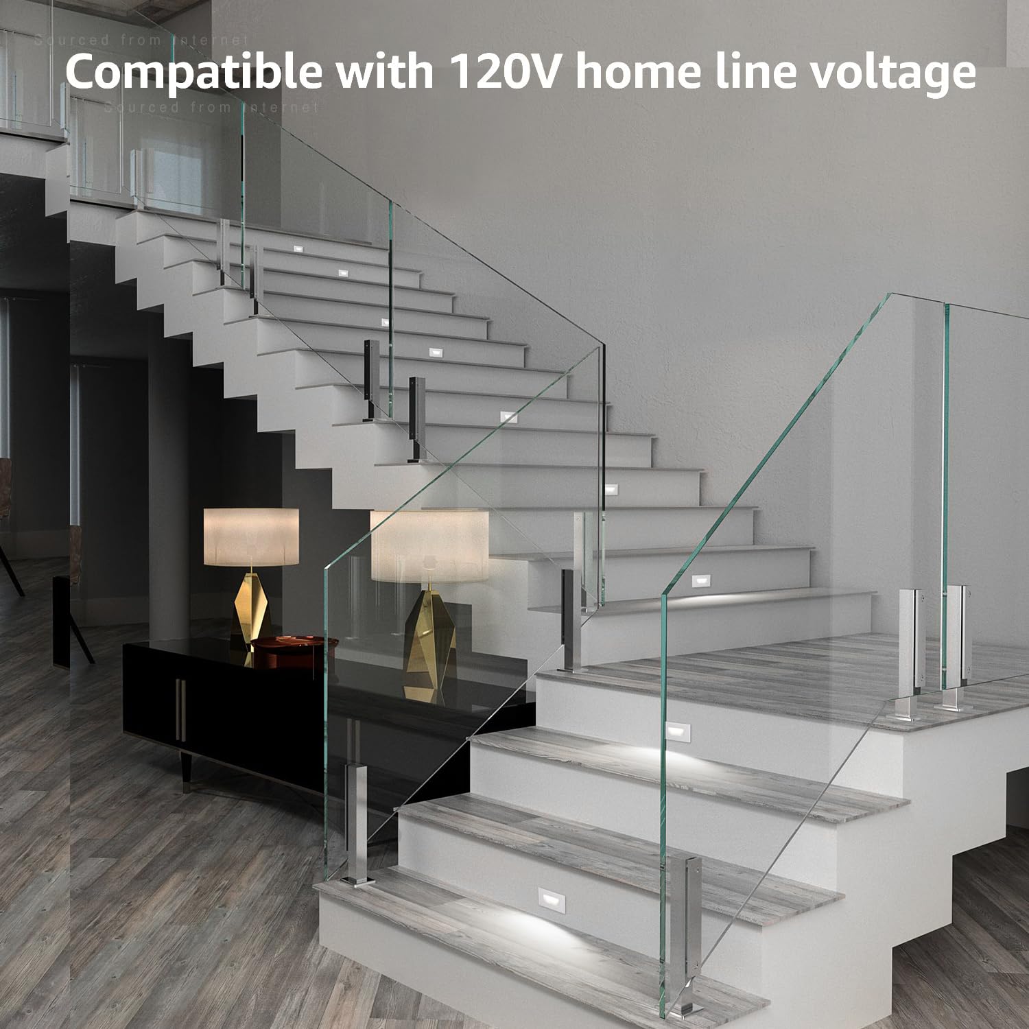 LEONLITE LED step light with aluminum housing for lasting resilience