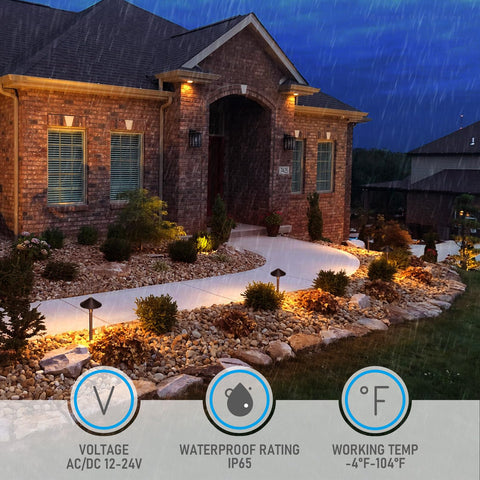 Warm 1800K to cool 5000K options demonstrated in LEONLITE lighting.