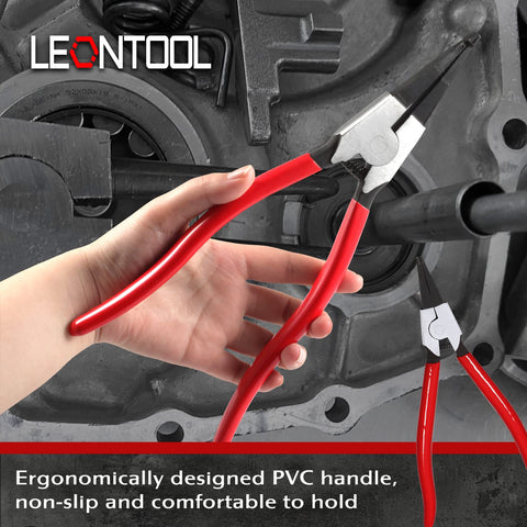 LEONTOOL 90-degree tip pliers access tight spaces with precision