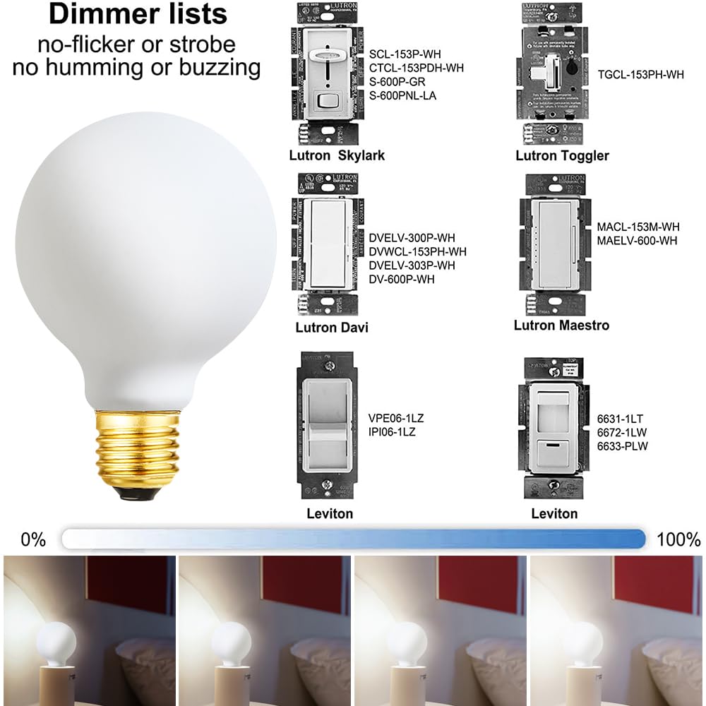 Leools 4000K daylight white 600lm output for bright task lighting