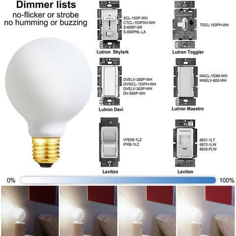Leools 4000K daylight white 600lm output for bright task lighting