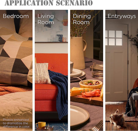 Leools flicker-free design supports comfortable family lighting in kitchens and dining areas.