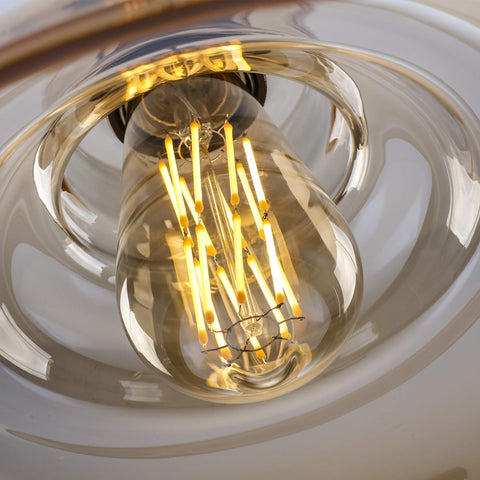 Leools box of 4 amber Edison bulbs ready for decor refresh