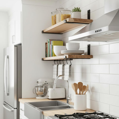 LEOPO versatile mounting for various rooms enhances organization.