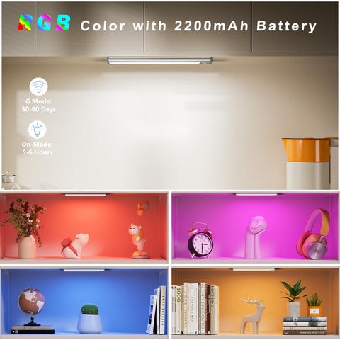 LEPOTEC RGBW color options create mood for parties, dinners, or gaming.