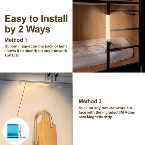 LEPOTEC versatile placements across stairs, pantry, and more for safe lighting.