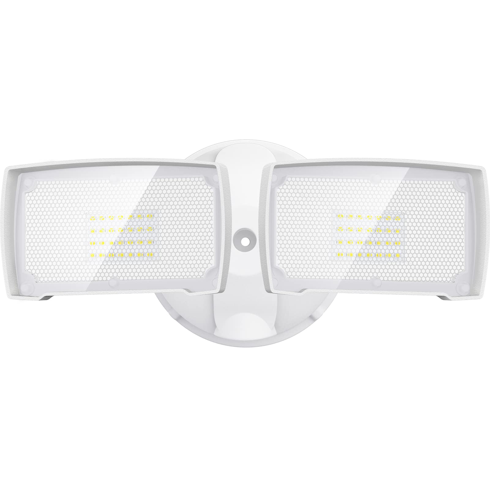LEPOWER 28W LED security flood light front view for bright outdoor illumination