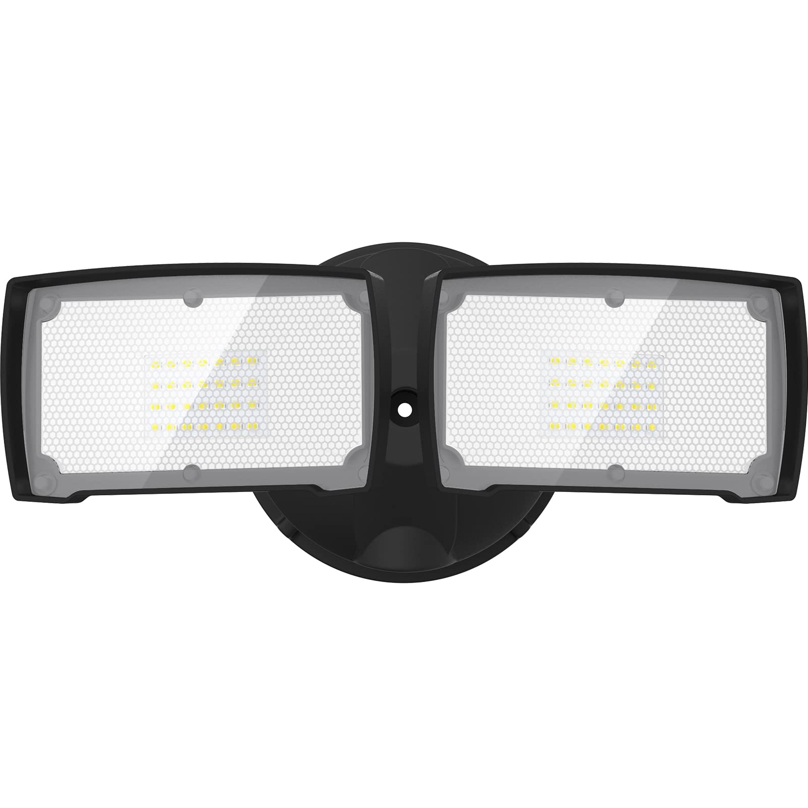 LEPOWER 28W LED security flood light illuminates exterior with bright 3000 lumens