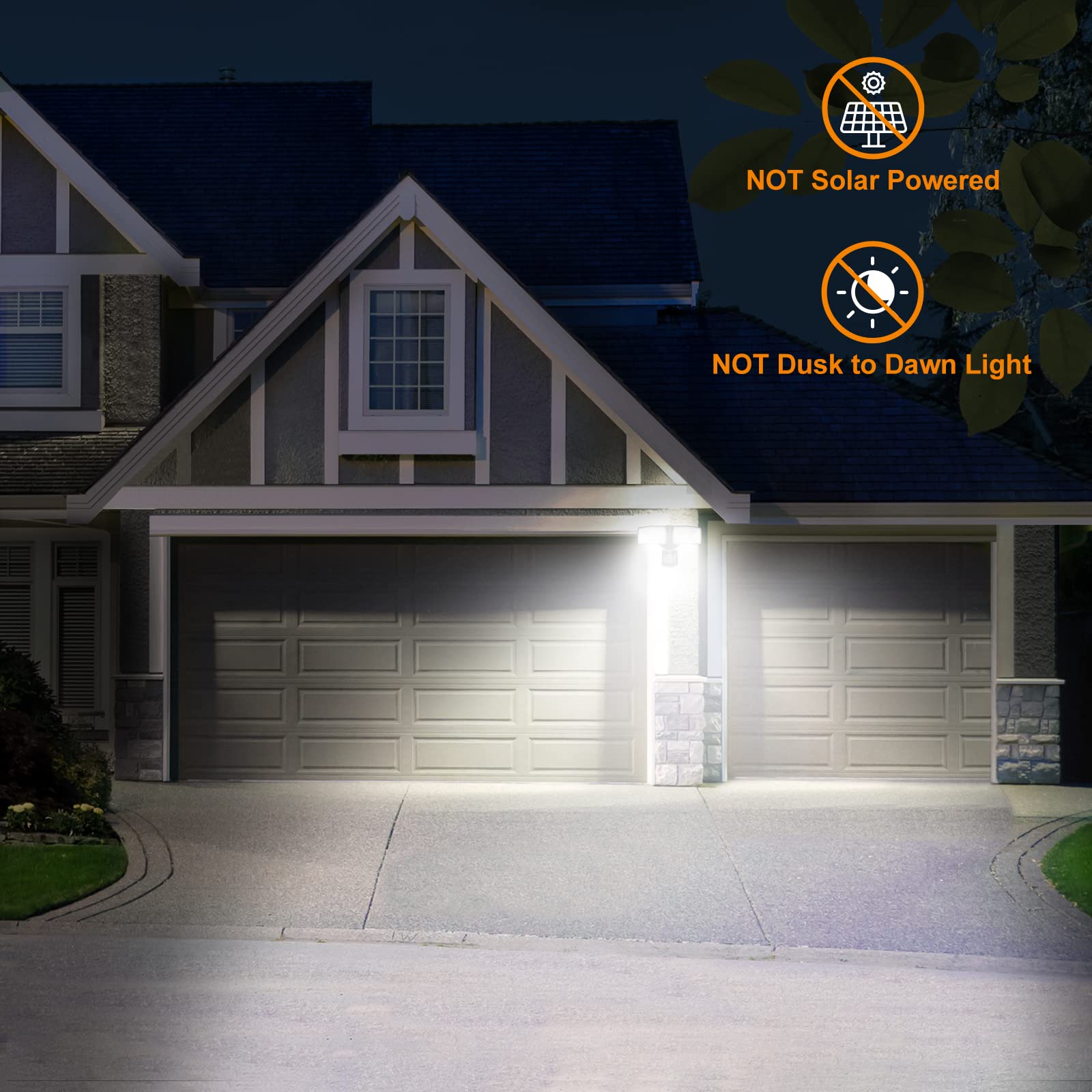 Long-lasting LED up to 50,000 hours reduces replacements