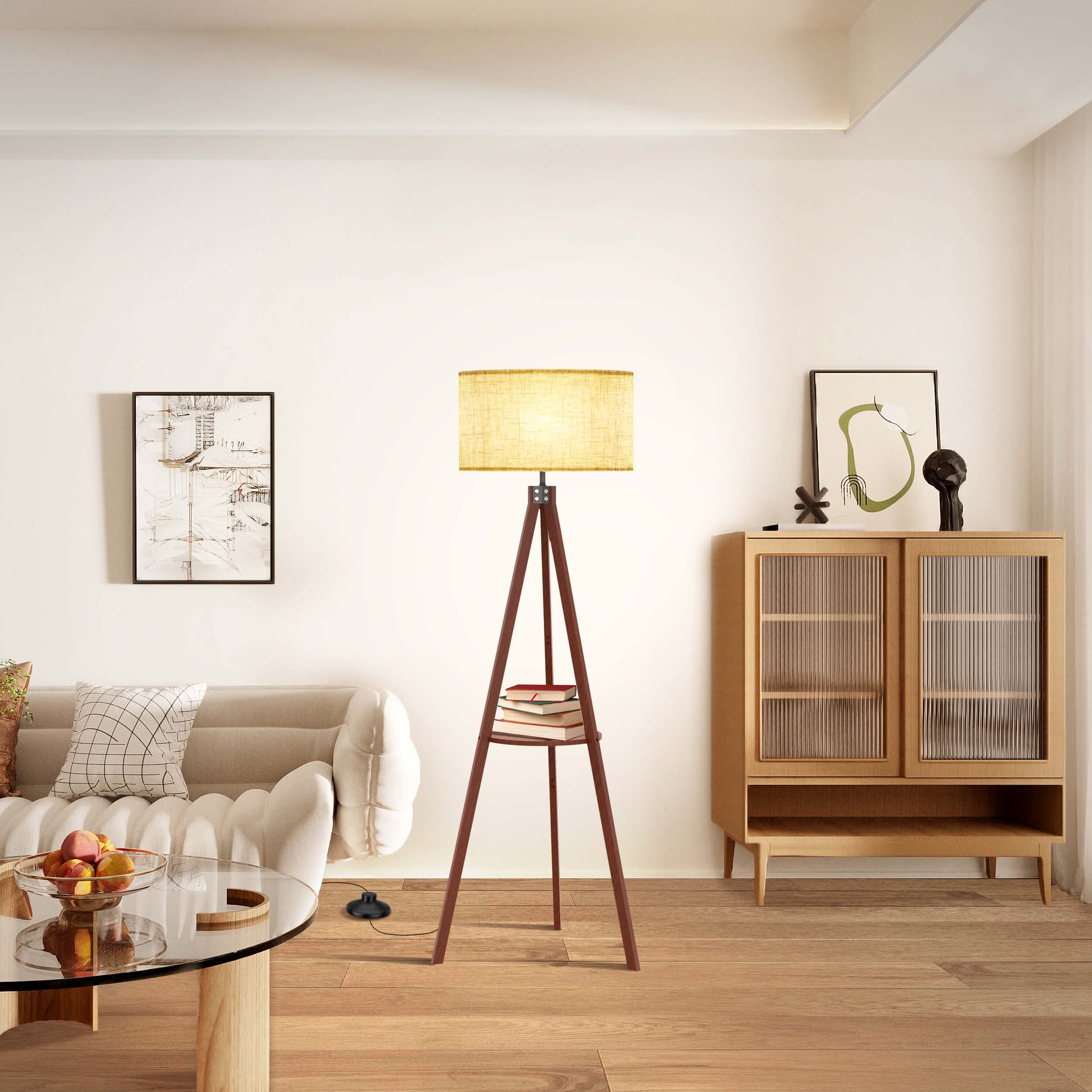 LEPOWER bedroom lighting creates a calm, cozy atmosphere for winding down