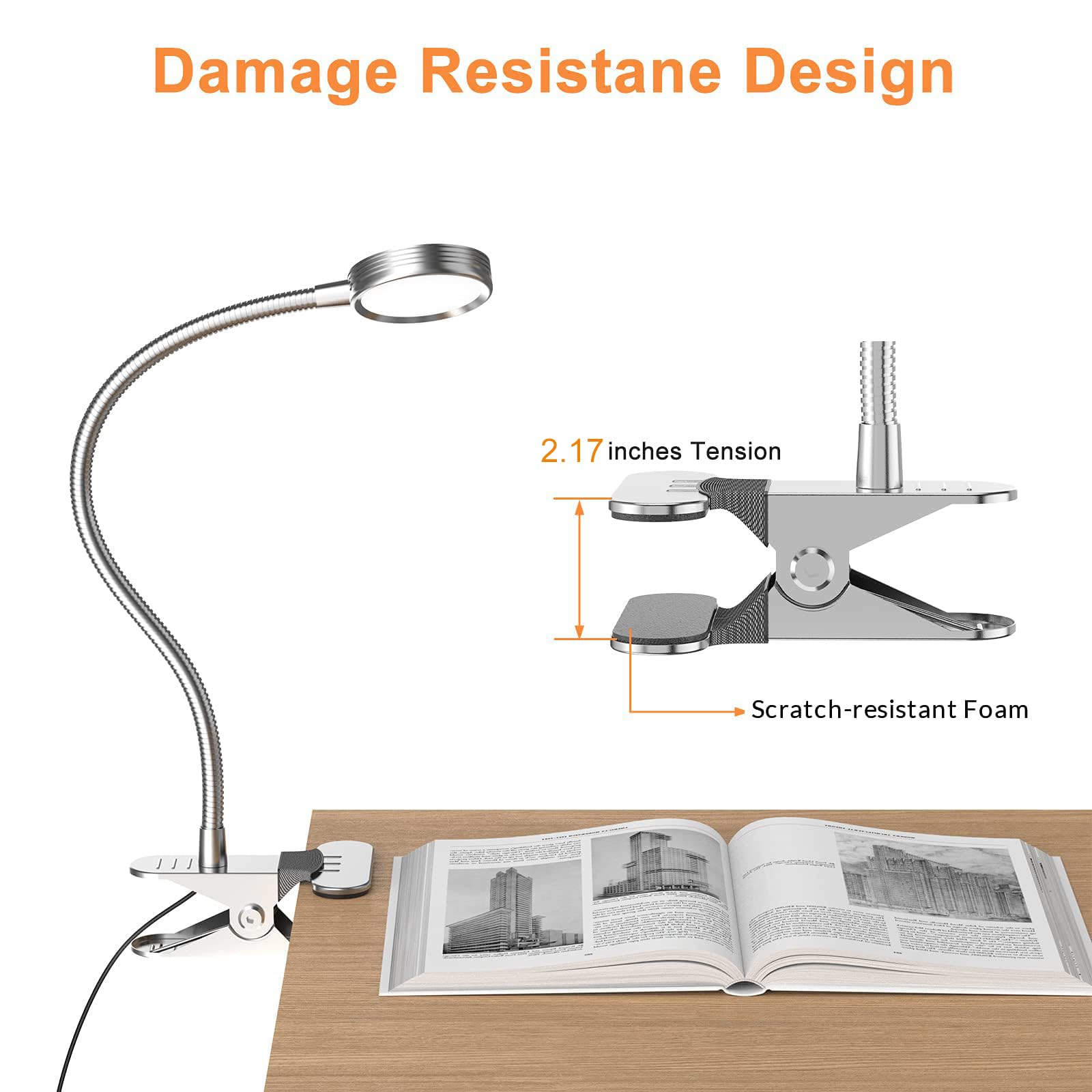LEPOWER includes adapter and 5 ft cord for easy power connection