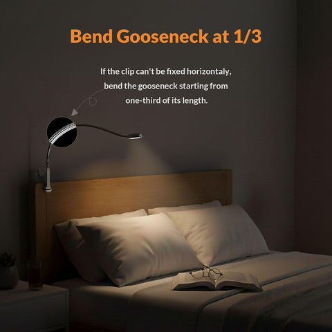 LEPOWER brightness control from dim to bright for focused tasks