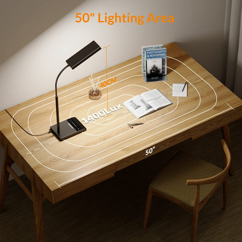 LEPOWER 360° gooseneck enables precise light direction
