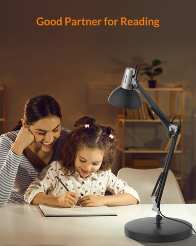 LEPOWER desk lamp on-off switch for quick control