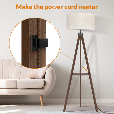 LEPOWER E26 base compatible lamp supports LED and incandescent bulbs.